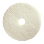 Performance Plus 17 Inch Round Polishing Pad, White